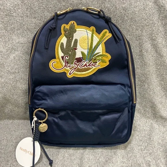 See By Chloe | Bags | Nwt See By Chloe Satin Cactus Patch  display picture 3